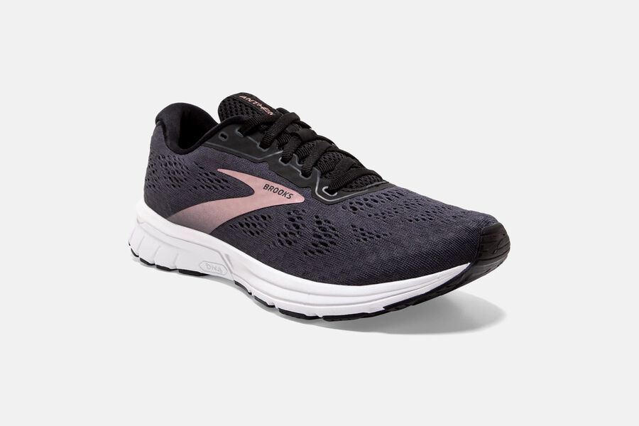 Brooks Anthem 3 Road Löparskor Dam - Svarta/Rosa - 0796-KOXQD